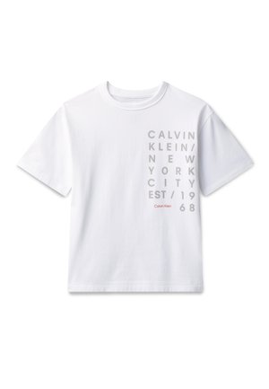 LOGO  - T-shirt imprimé - white