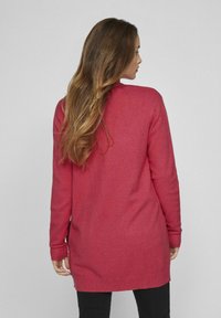 VILA VIRIL OPEN CARDIGAN - Kardigan - viva magenta