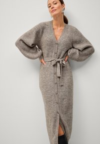 Ellos Collection Gebreide jurk - beige