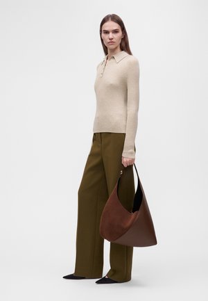 Samsøe Samsøe, SAKAIA SHOULDER BAG - Handtasche - dark brown