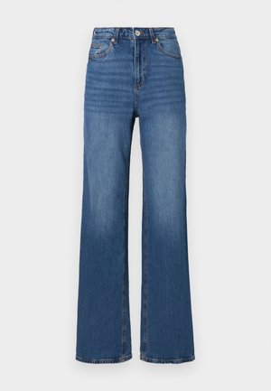 Vero Moda VMTESSA WIDE - Platėjantys džinsai - medium blue denim