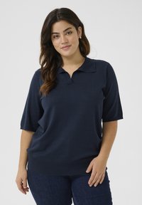 Kaffe Curve - KCLIZZY - Polo shirt - midnight marine Thumbnail Image 1