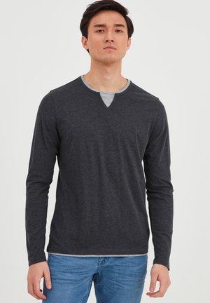 BHLEONAS - Langarmshirt - charcoal