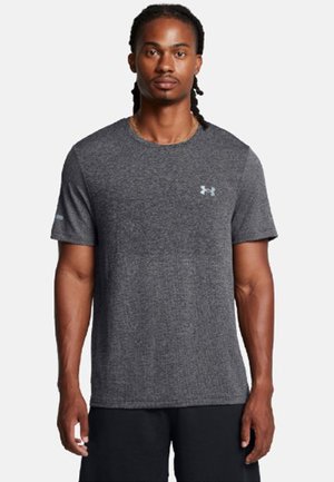 SEAMLESS STRIDE - Sports T-shirt - tetra gray