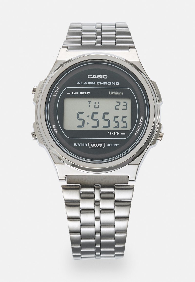 Casio ROUND UNISEX - Relógio digital - silver-coloured