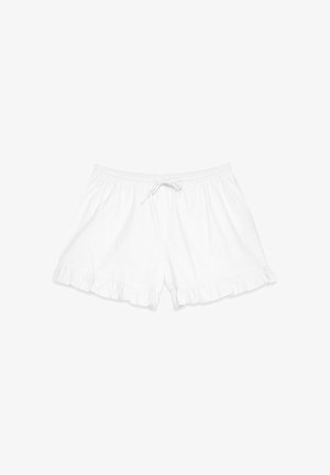 NA-KD FLOUNCE DETAIL - Shorts - white