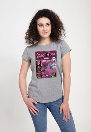 Henry Tiger STRANGE WORLD STRANGE ADVENTURES - T-shirts print - melange grey