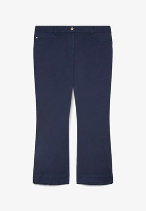 Fiorella Rubino, PANTALONI KICK FLARE - Bukser - blu