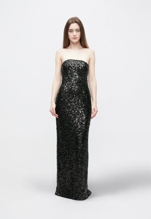 Pinko NINTENDO FULL MIX PAILLETTES - Kokteilikleit/peokleit - nero limousine