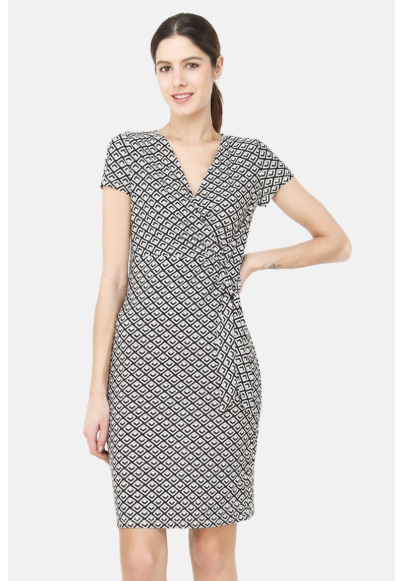 Damen Kleider | Assuili Etuikleidblack/schwarz - SJ74215 Damen Kleider | Assuili Etuikleidblack/schwarz - SJ74215