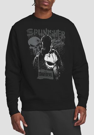 DAREDEVIL BORN AGAIN THE PUNISHER GRAFFITI - Sweatshirt - black