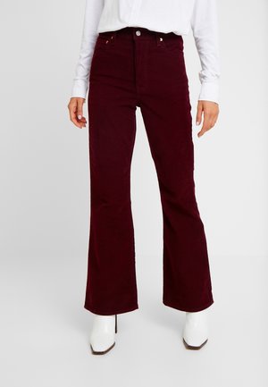 Trousers - bordeaux