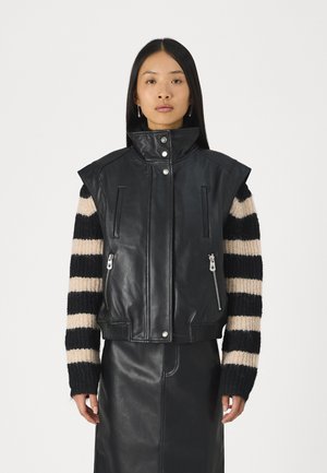 GAMBIA GILET - Vest - nero limousine