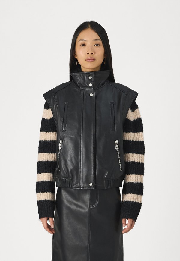 GAMBIA GILET - Weste - nero limousine