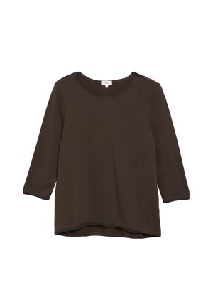 s.Oliver, T-SHIRT - Long sleeved top - dunkelbraun