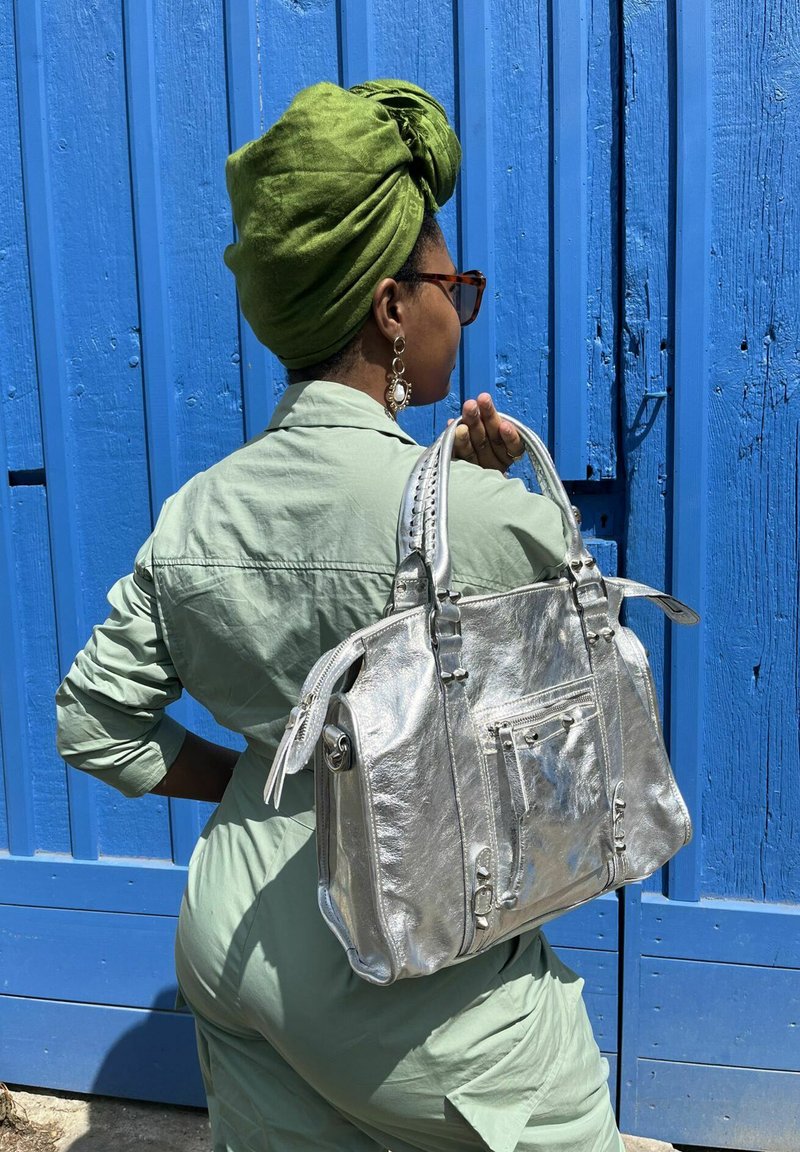 OH MY BAG FOURRE - Cabas - argent