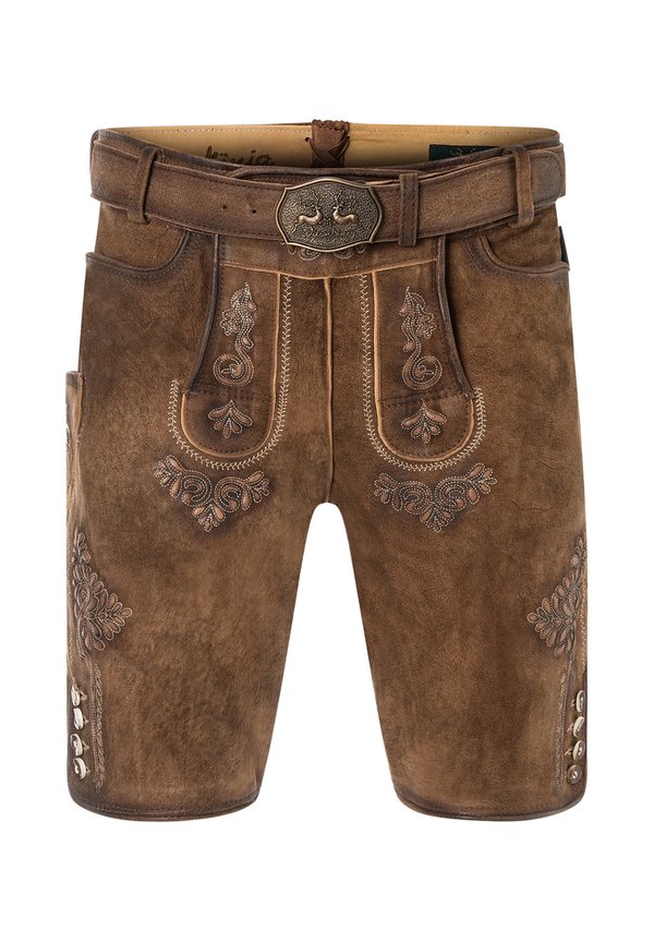 FRITZ - Lederhose - braun