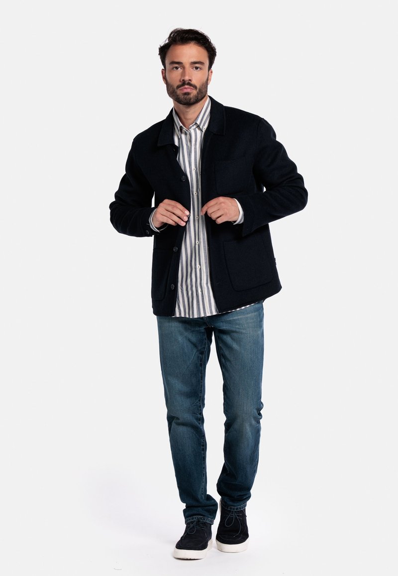 GIORDANO Summer jacket navy/blue Zalando