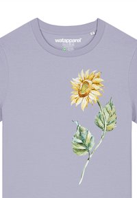 watapparel SONNENBLUME - T-shirt print - lavender