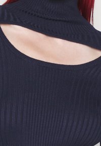 Won Hundred Stickad klänning - dark blue