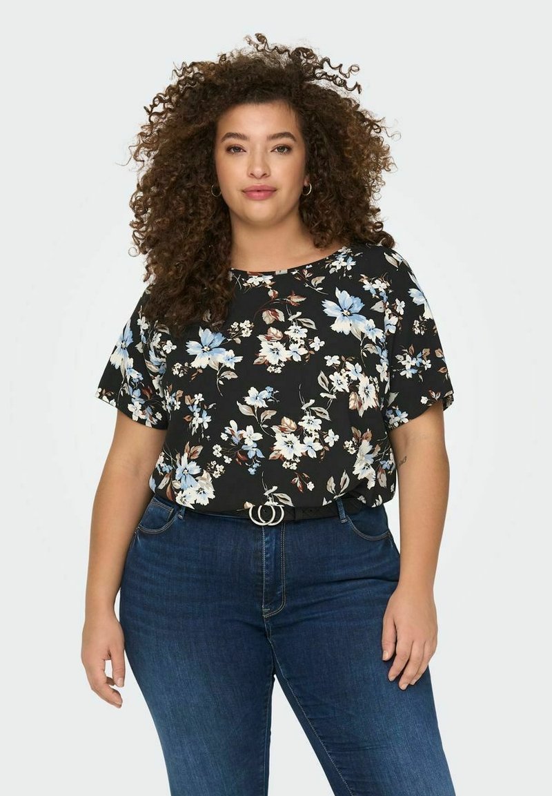 ONLY Carmakoma CARVICA - Bluse - black