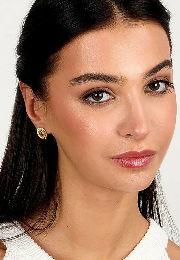 Ohrringe - gelbgoldfarben