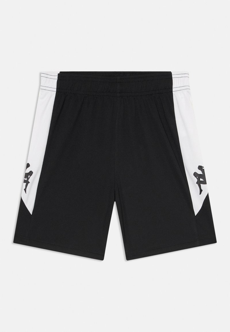 Kappa LUVIO UNISEX - Sport rövidnadrágok - black/white