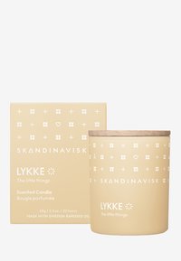 Skandinavisk SCENTED CANDLE W LID - Duftkerze - lykke