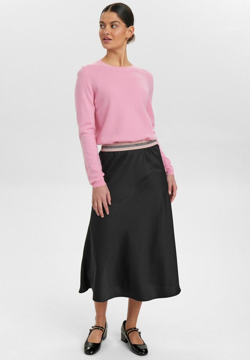 Numph A-lijn rok zwart