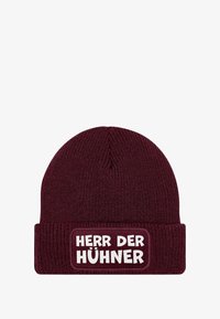 Unselected, hühner bordeauxrot
