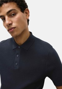 Marks & Spencer RICH MICRO TEXTURE - Polotričko - navy