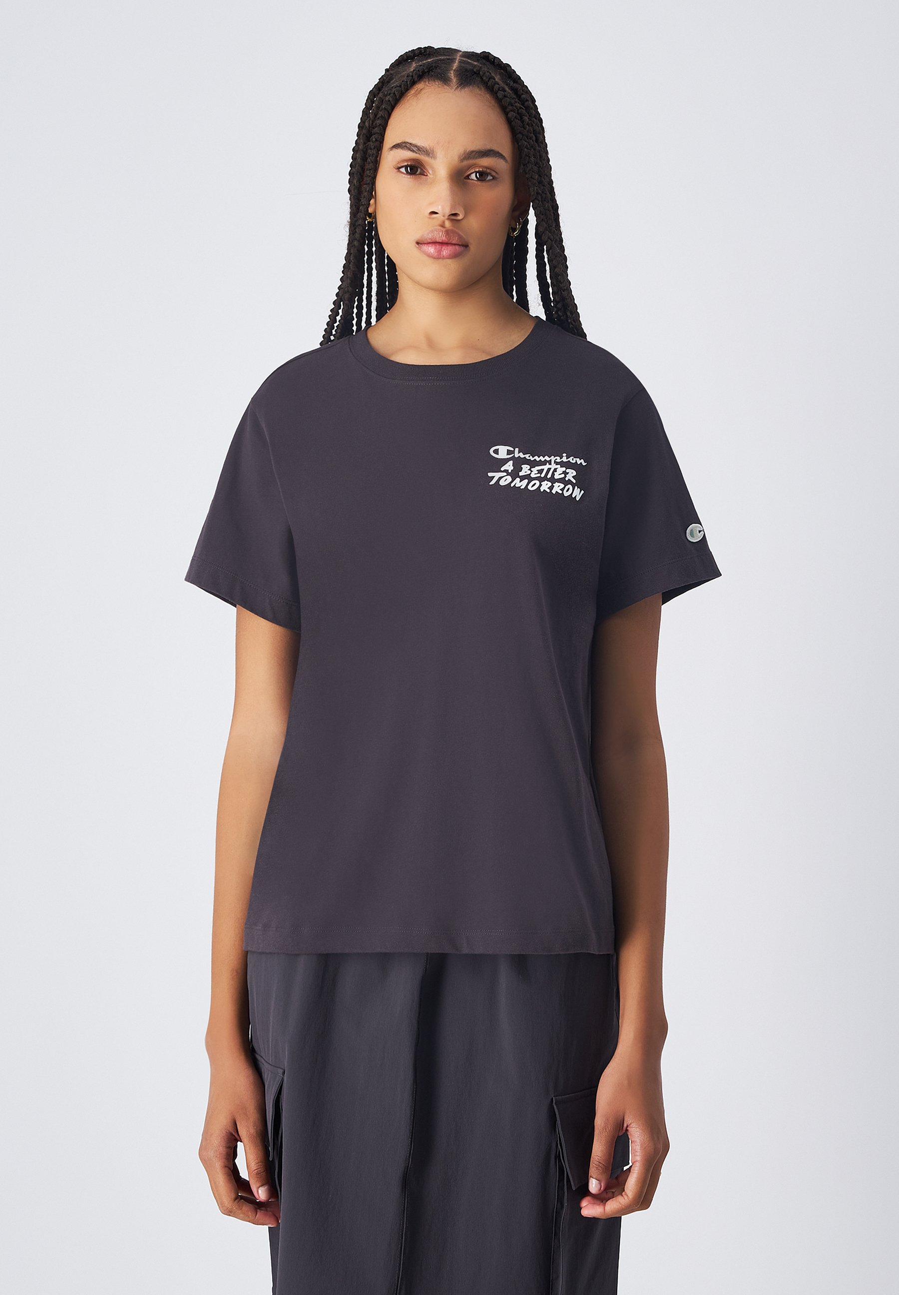 Clothing Magliette Champion Nera Champion Rochester CREWNECK