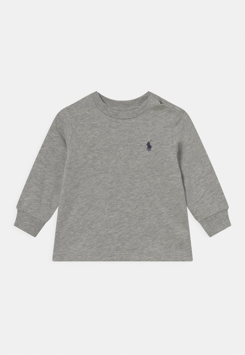 Polo Ralph Lauren COTTON JERSEY LONG SLEEVE T SHIRT - Camisola de manga comprida - andover heather
