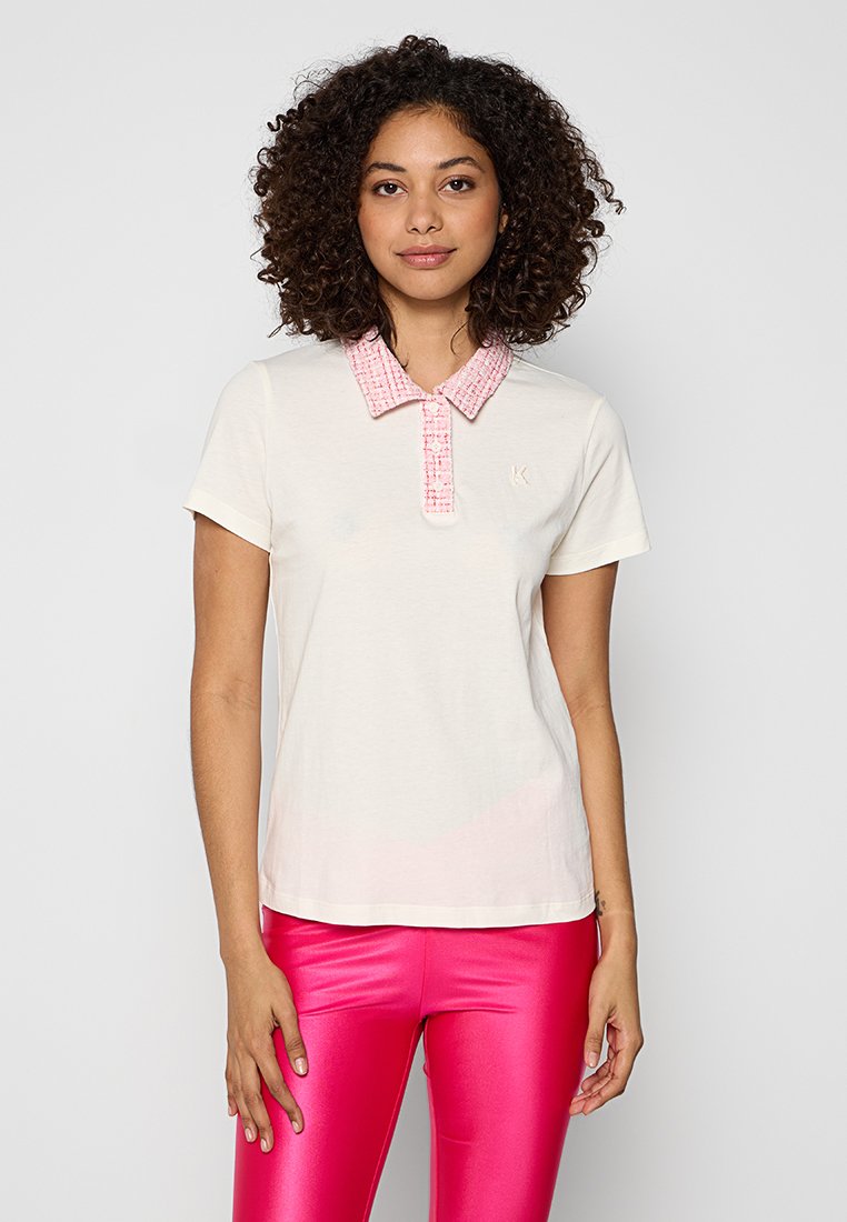 Karl Lagerfeld Poloshirt crème Karl Lagerfeld Poloshirt crème