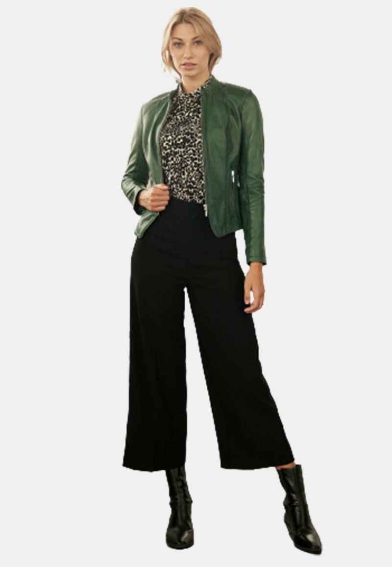 Ricano Giacca di pelle - green