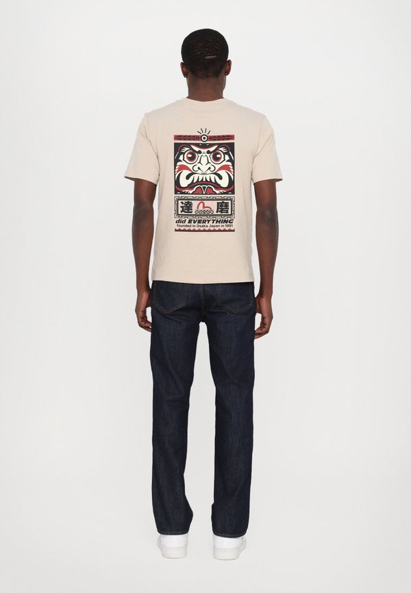 TOTEM DARUMA TEE - Print T-shirt - taupe2