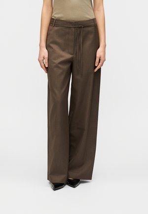 PAM CLASSIC - Pantalon classique - wren melange