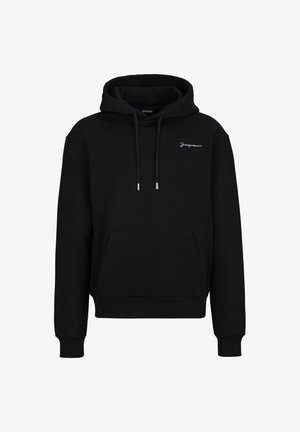Jacquemus, JACQUEMUS HOODIE EMBROIDERED - Hoodie - black