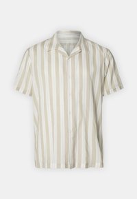 SLHREG AIR MIX - Camisa - beige/white