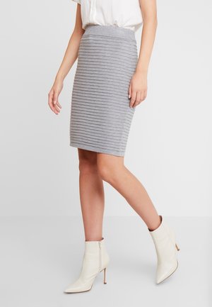 Jupe crayon - mottled grey