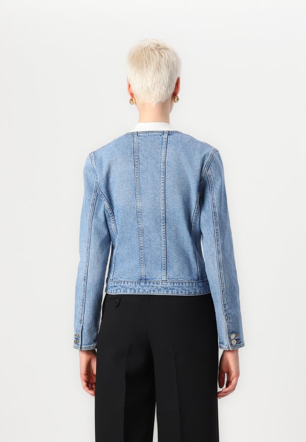 ONLKATHY ROUND COLLAR  - Denim jacket2