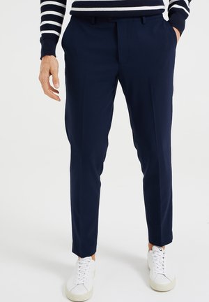 SLIM FIT - Suit trousers - blue
