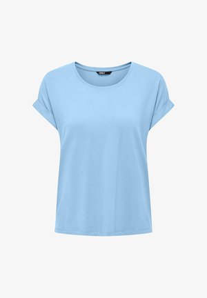 ONLY, ONLMOSTER S/S O-NECK TOP NOOS JRS - T-shirt basique - cerulean