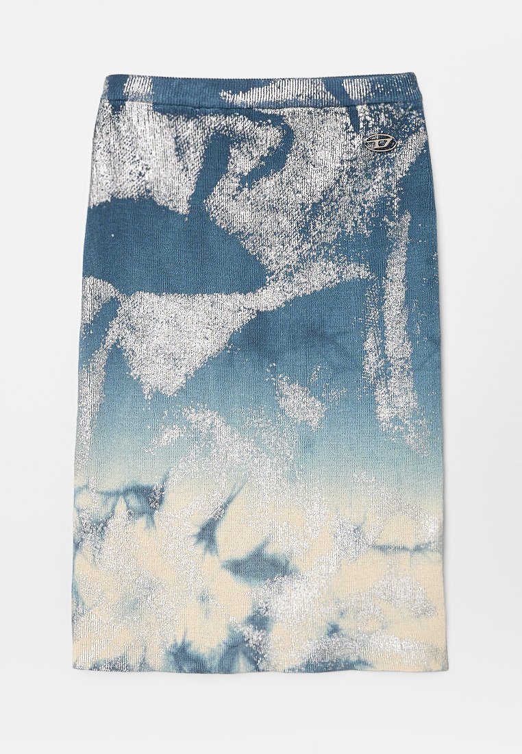 Diesel Kokerrok blauw denim/bluedenim Diesel Kokerrok blauw denim/bluedenim