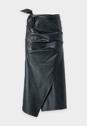 Elisabetta Franchi, WOMEN SKIRT - Jupe portefeuille - nero
