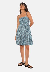 Apricot Robe de jour - teal