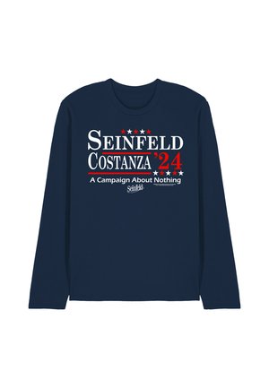Cotton Soul, SEINFELD/ELECTION TEE - Langarmshirt - dark blue