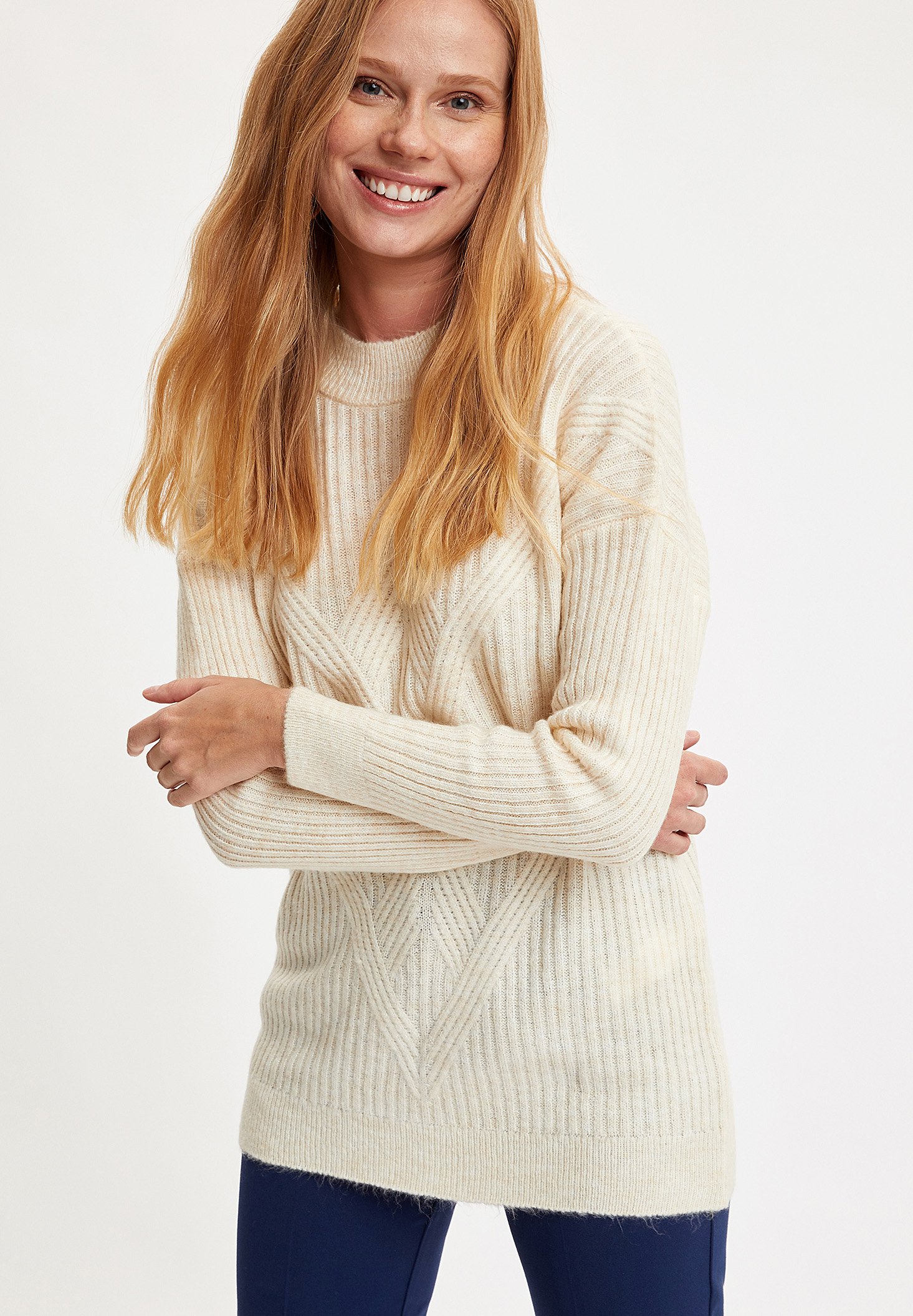 Damen Strickpullover Damen Strickpullover