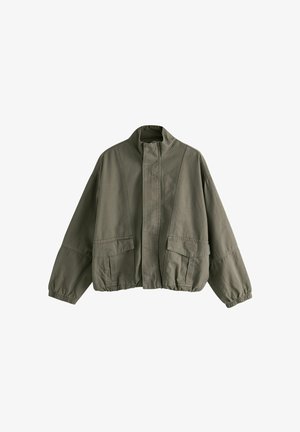 Next, FUNNEL NECK JACKET - Übergangsjacke - khaki green