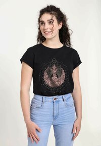 Star Wars STAR WARS: CLASSIC CELESTIAL ROSE REBEL - T-Shirt print - black